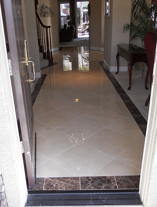 Marble cleaning Gilroy after marble polishing